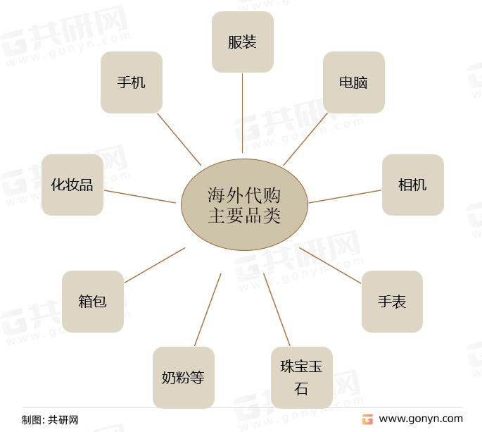 海外代购主要品种