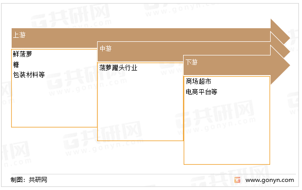 菠萝罐头行业产业链