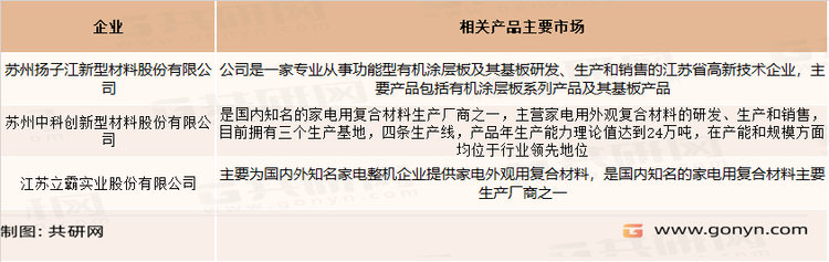 第二大类代表性企业