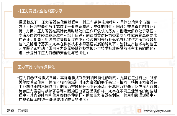 压力容器的制造特点
