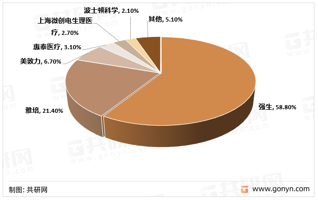 中国心脏电生理器械市场竞争格局
