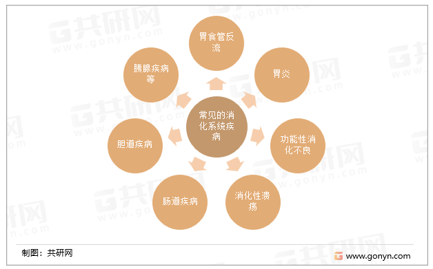 常见的消化系统疾病