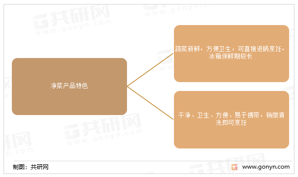 净菜产品特色