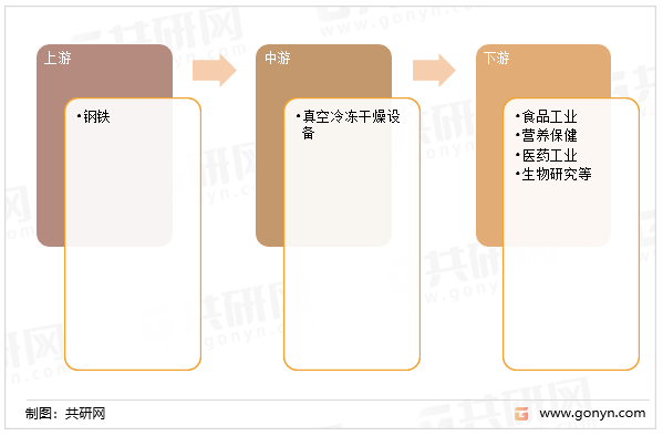 真空冷冻干燥设备产业链