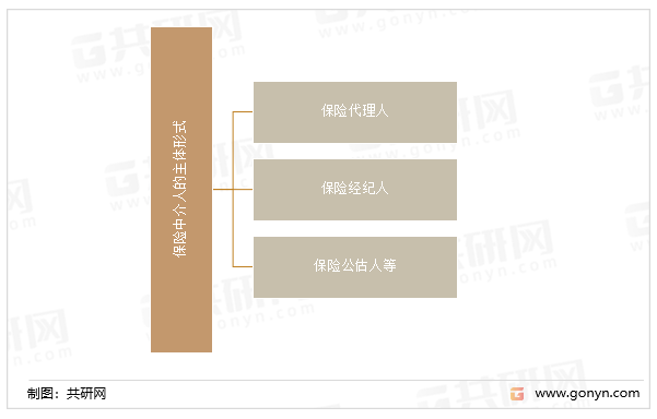 保险中介人的主体形式