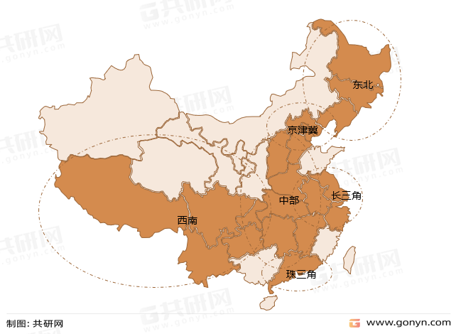 我国汽车铝车轮产业集群