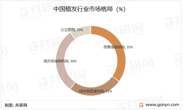 中国植发行业市场格局