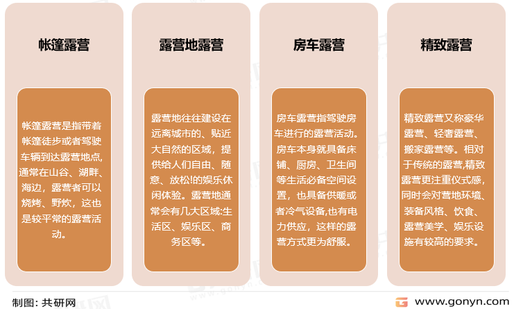 我国露营主要模式