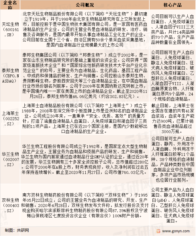 中国核心企业分析