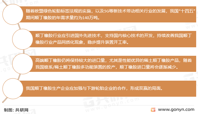 顺丁橡胶发展前景展望和建议