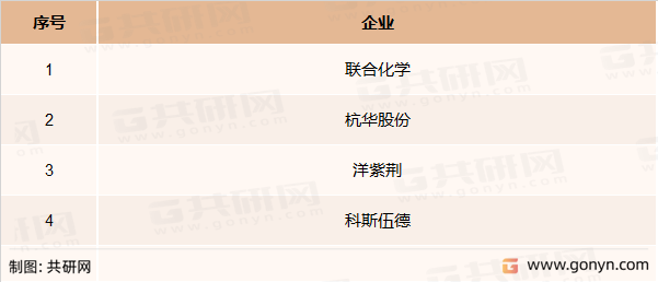 挤水基墨主要生产企业