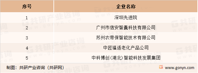 中国防跌倒安全气囊主要生产企业