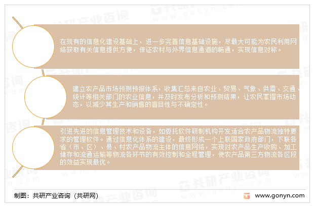 加快农产品第三方物流信息化建设