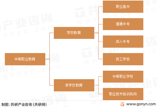 中等职业教育分类