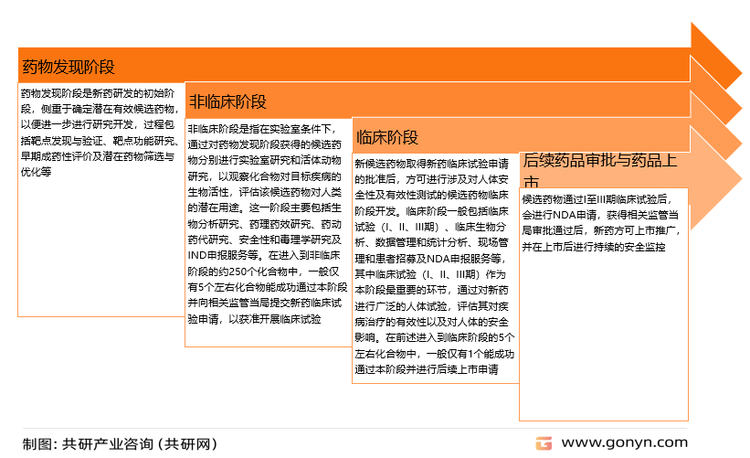 药物研究与开发过程