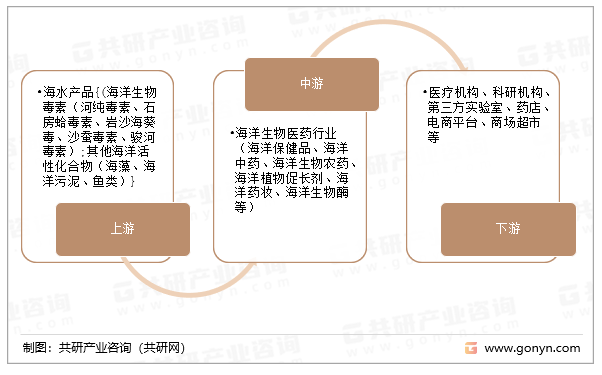 海洋生物医药行业产业链