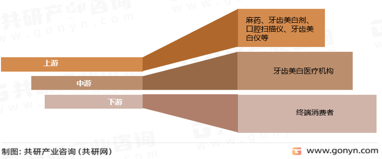 牙齿美白产业链
