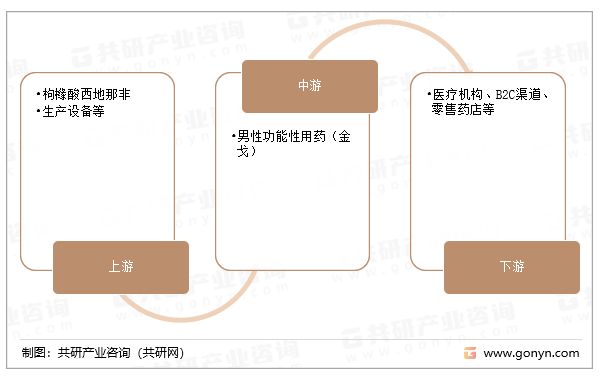 男性功能性用药产业链