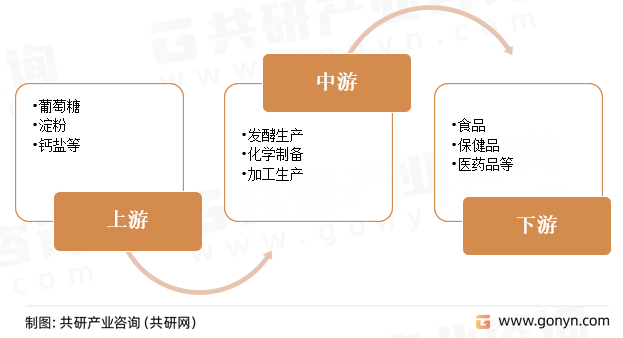 泛酸钙产业链