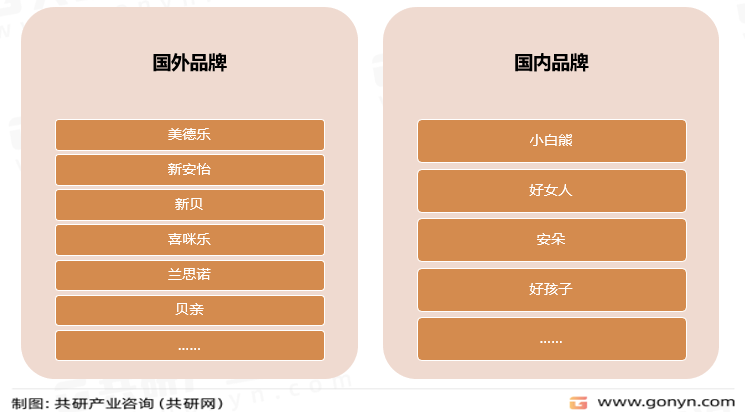 我国吸奶器市场主要品牌