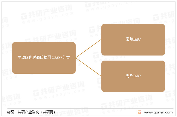 主动脉内球囊反搏泵(IABP)分类