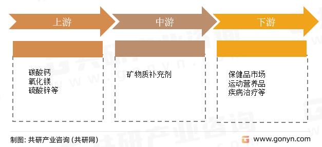 矿物质补充剂产业链