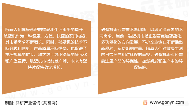 破壁机行业发展趋势