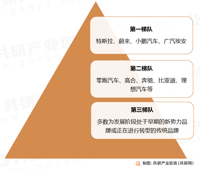 智能电动汽车品牌竞争格局