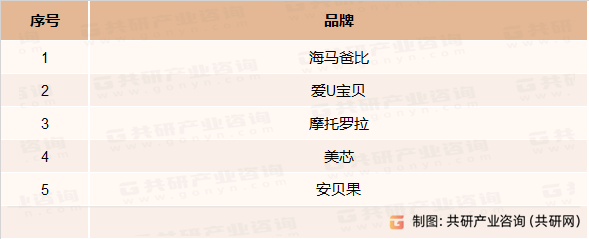 智能婴儿看护器主要竞争企业
