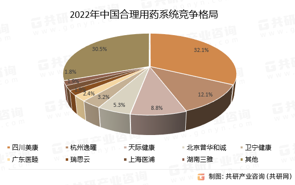 2022年中国合理用药系统竞争格局