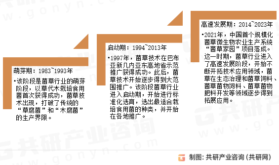 菌草发展历程