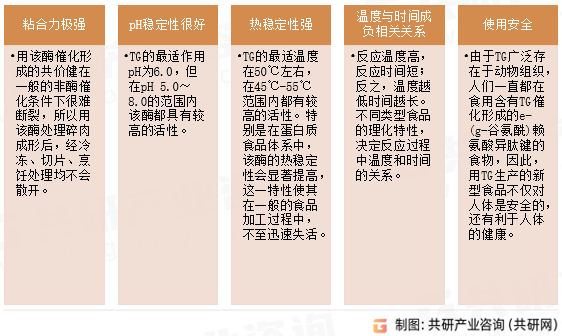 谷氨酰胺转氨酶作用特点