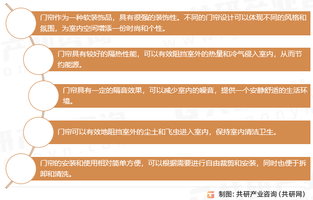 门帘行业的优点