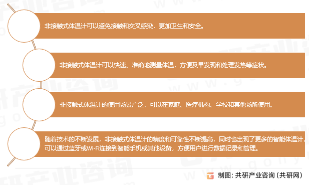非接触式体温计行业优点