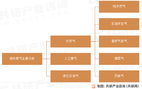 城市燃气主要分类