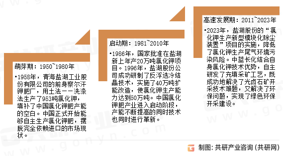 氯化钾肥发展历程