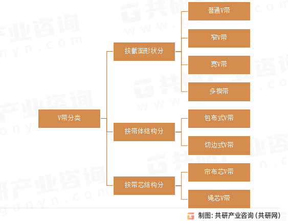 V带分类