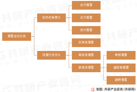 滑雪运动分类