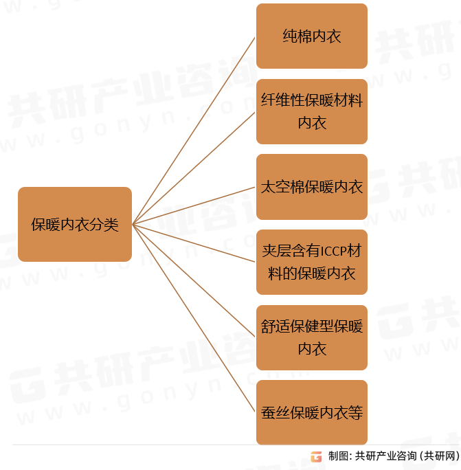 保暖内衣分类