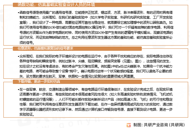 波形发生器主要功能