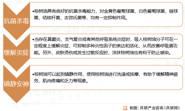 桉树油的作用与功效