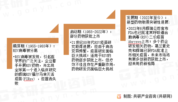中国RSV药物行业发展历程