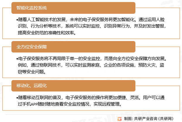 电子保安服务发展趋势