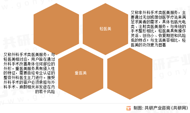 医疗医美行业分类