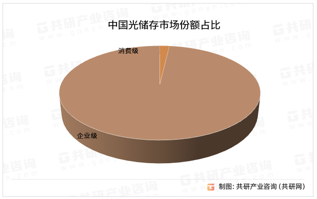 中国光储存市场份额占比