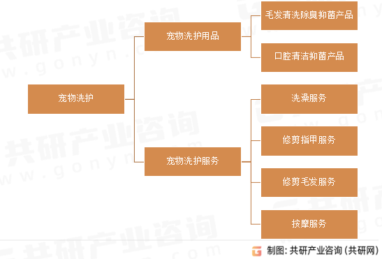 宠物洗护行业分类