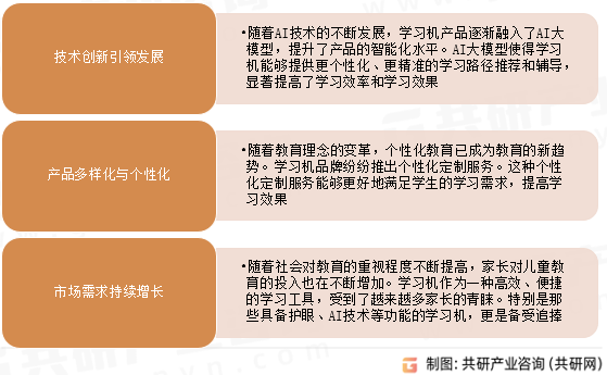 学习机行业发展趋势