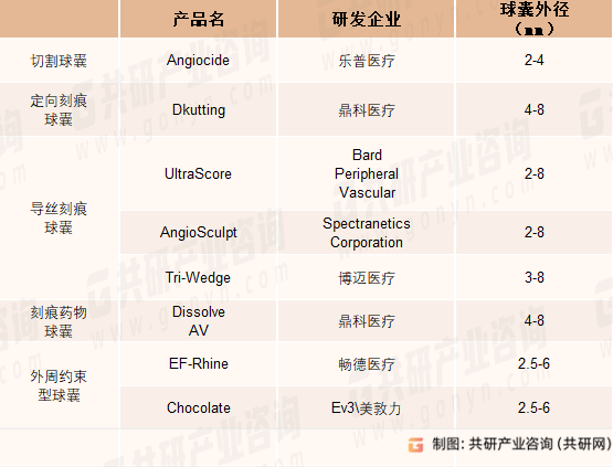 2022-2024年中国外周血管特殊球囊获批情况