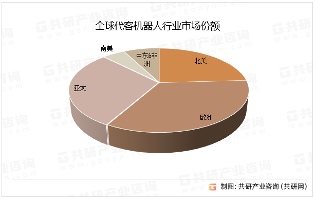 全球代客机器人行业市场份额