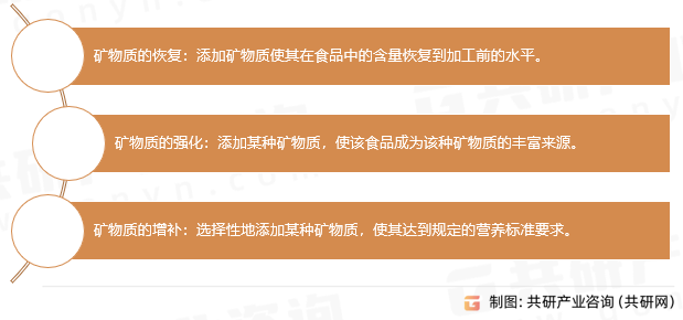 矿物质强化的形式
